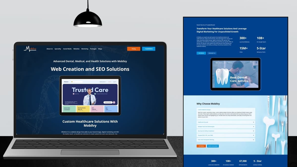SEO company website design
